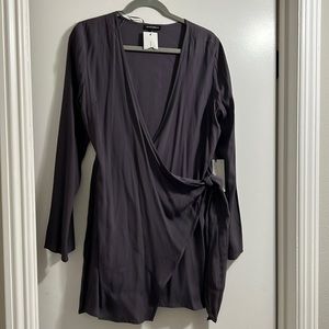 Mini wrap dress or tunic